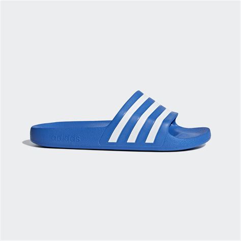 adidas slipper lichtblauw